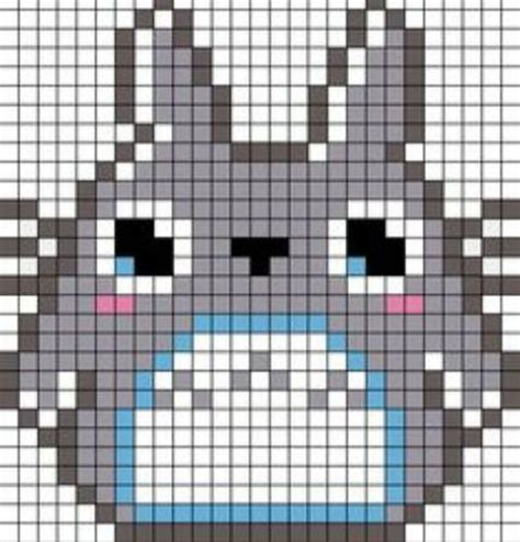 Totoro Pixel Art 31 Idées Et Designs Pour Vous Inspirer En Images