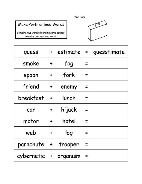 Pictionary Words For Kids 101 Activity