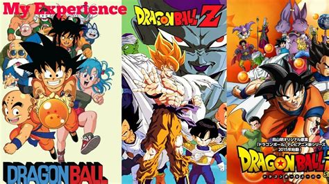 My Experience With The Whole Dragon Ball Series Youtube