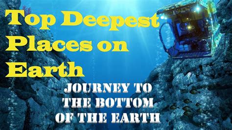 The Deepest Points On Earth Top 10 Deepest Places On Earth You Should