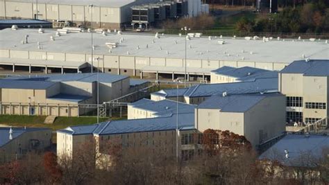 Orbiting South Woods State Prison Near Bridgeton New Jersey Shot In