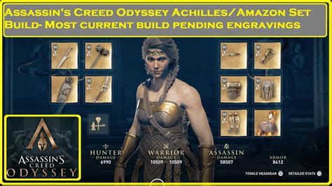 Assassin S Creed Odyssey Achilles Amazon Build Youtube