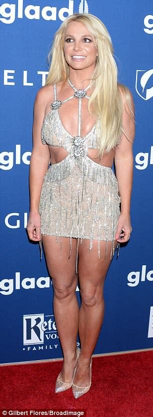 Britney Spears Flaunts Her Toned Figure At GLAAD Awards In LA Daily Mail Online