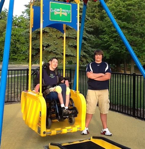 Wheelchair Accessible Swing Installed In Whitehall Park After Three