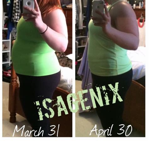 Before And After My Isagenix 30 Day Nutritional Cleanse Isagenix