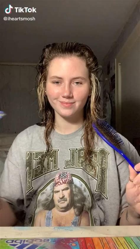 Pin By Brittney Lee Jet Paulse On Tik Tok Video Mullet Hairstyle