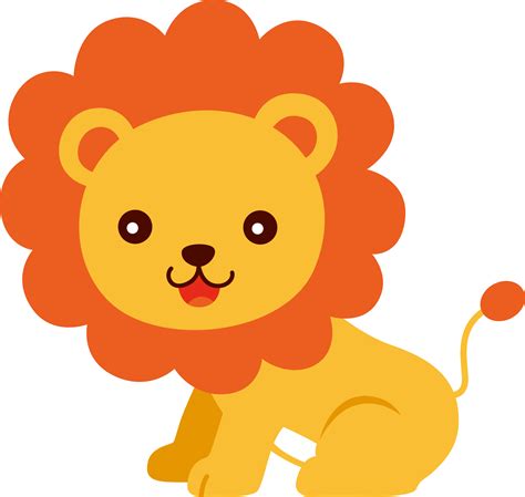 Download Free Png Zoo Animals Pin Baby Animal Clipart Cute Lion