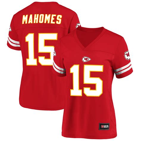 women s nfl pro line by fanatics branded patrick mahomes red kansas city chiefs player jersey