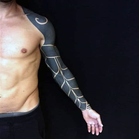 75 blackwork tattoo designs for men bold masculine ink