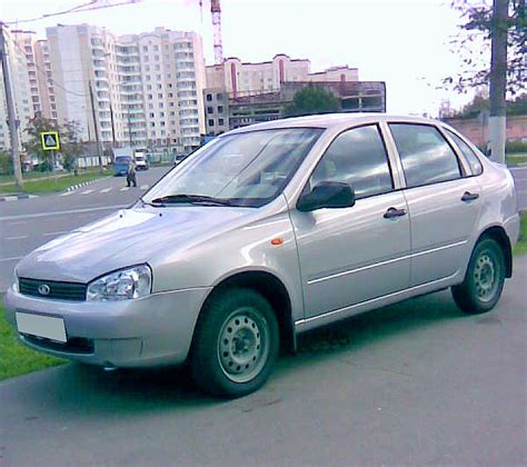 Spottedcars In Moscow Lada Kalina Sedan