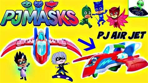 Pj Masks Air Jet With Lights And Sounds Youtube
