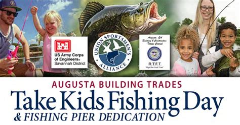 Take Kids Fishing Day And Fishing Pier Dedication Modoc Sc Union