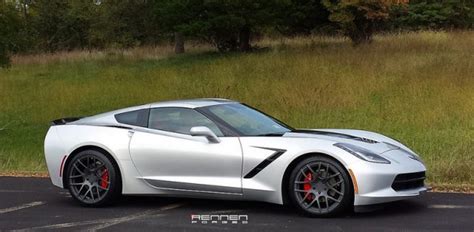 Blade Silver Corvette Stingray By Rennen Forged