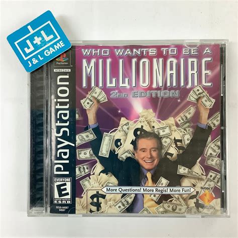 Who Wants To Be A Millionaire 2nd Edition Ps1 Playstation 1 Pre O