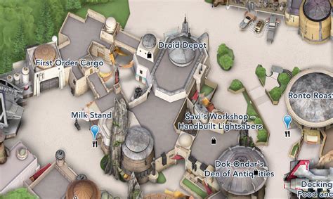 Star Wars Galaxys Edge Map Now Online At Disney World Site