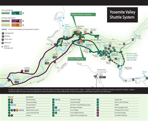 ヨセミテ国立公園②観光の基本情報 徹底ガイド 旅の大事典