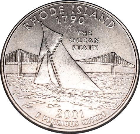 2001 D Rhode Island State Quarter Value