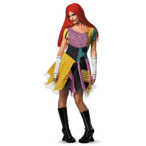 Nightmare Before Christmas Sally Sassy Adult Halloween Costume