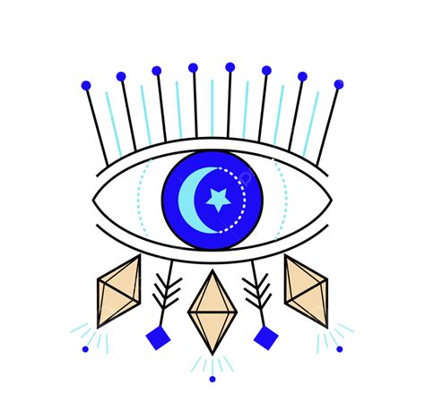 Evil Eye Clipart Transparent Png Hd Evil Eye Icon Vector Colorful