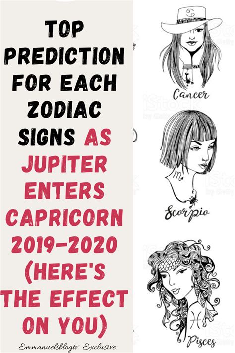 Top Prediction For Each Zodiac Signs As Jupiter Enters Capricorn 2019