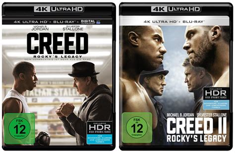 Creed Rocky S Legacy Teil Im Set K Ultra Hd Blu Ray