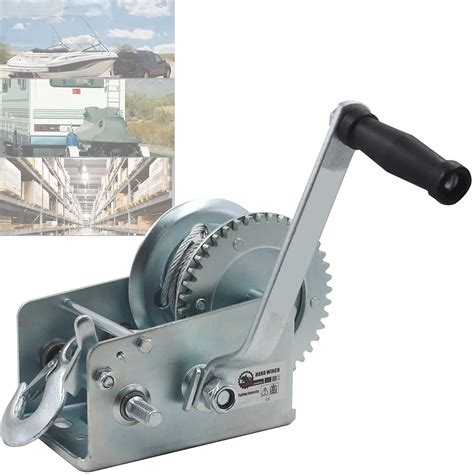 Buy SKADE Hand Winch Boat Winch Hand Crank Winch With M Cable Manual Winches Two Way