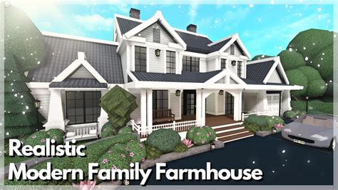 Bloxburg Modern Farmhouse Ideas