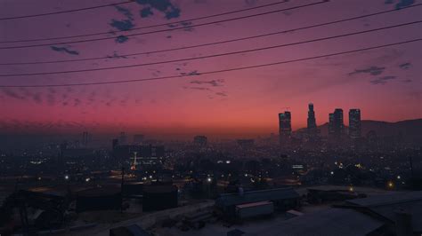 Brown Concrete High Rise Buldings Grand Theft Auto V Cityscape Video
