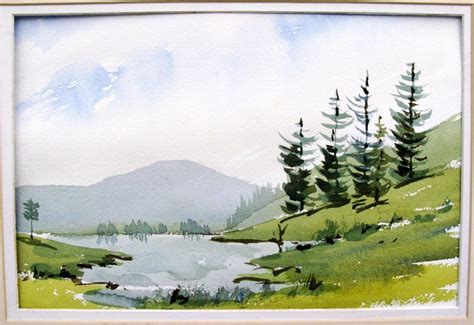 Your First Landscape Watercolor Landscape Paintings Landscape
