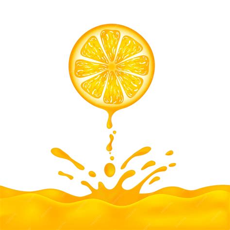 Premium Vector Orange Juice Splash