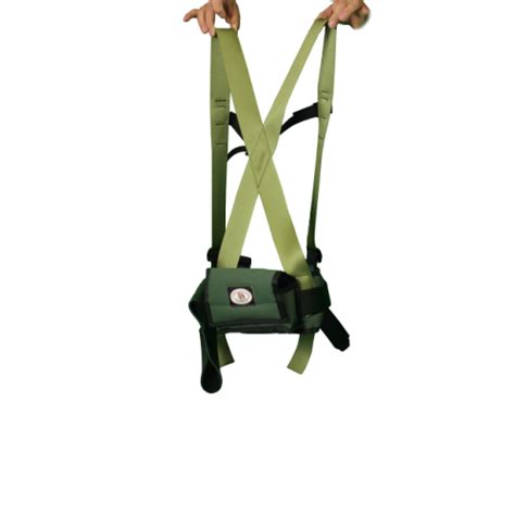 Metal Detecting Harness Standard Pack Double D Leather And Canvas
