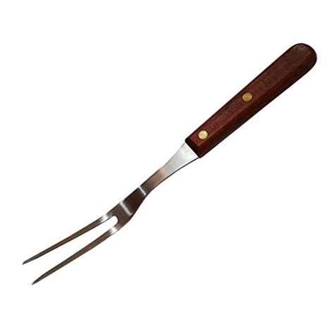 Sunrise 105 Carving Meat Fork With Wood Handle