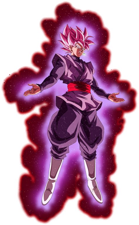 Black Goku Super Saiyan Rose By Bardocksonic On Deviantart Goku Black