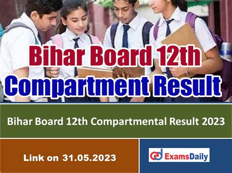 Bihar Board 12th Compartmental Result 2023 Link Out Download Bseb