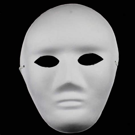 Plain White Masquerade Masks For Women Diy Art Party Masks 40g By Brand