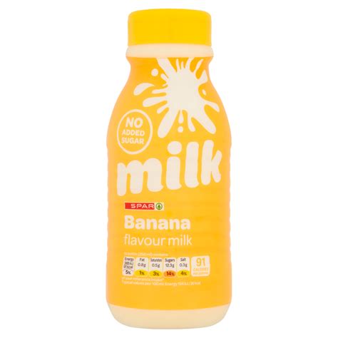 Spar Banana Flavour Milk 500ml