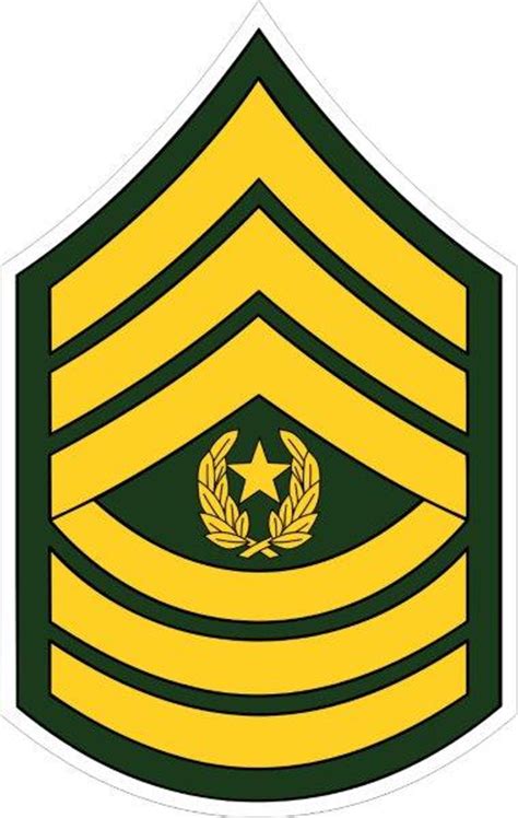 Us Army Rank Insignia Decalsbumper Stickerslabels By Miller Concepts