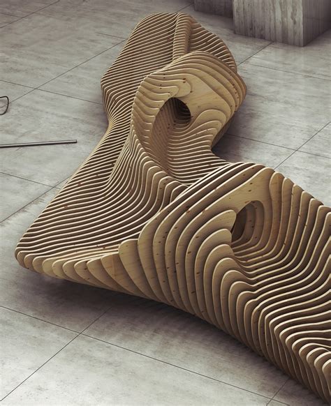 Parametric Bench By Oleg Soroko Archello