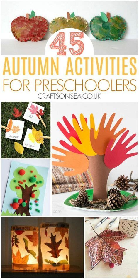 45 Autumn Activities For Preschoolers Autumn Activities Leaf Crafts