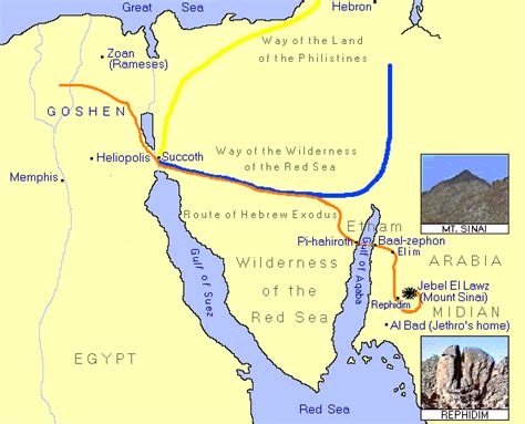 The True Location Of The Red Sea Crossing Red Sea Secrets Of The