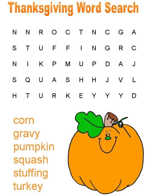 Easy Word Searches Printable