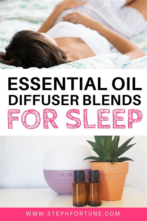 Essential Oil Diffuser Blends For Sleep Essential Oil Diffuser