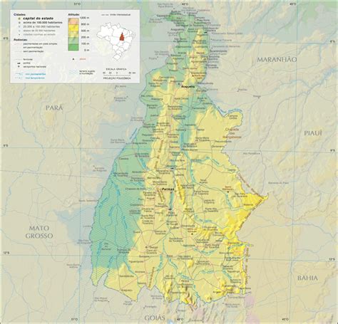 Geografia Do Tocantins Relevo Vegetação Clima Infoescola