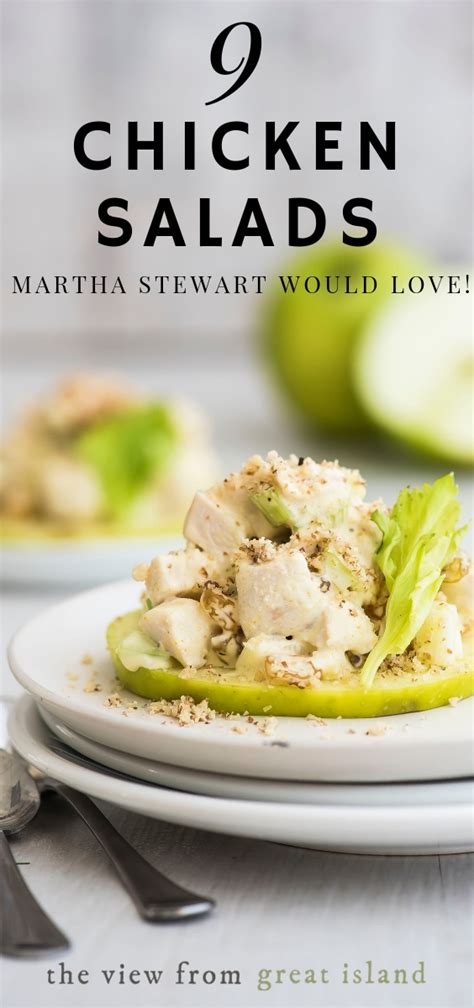 9 Chicken Salad Recipes Martha Stewart Would Love The
