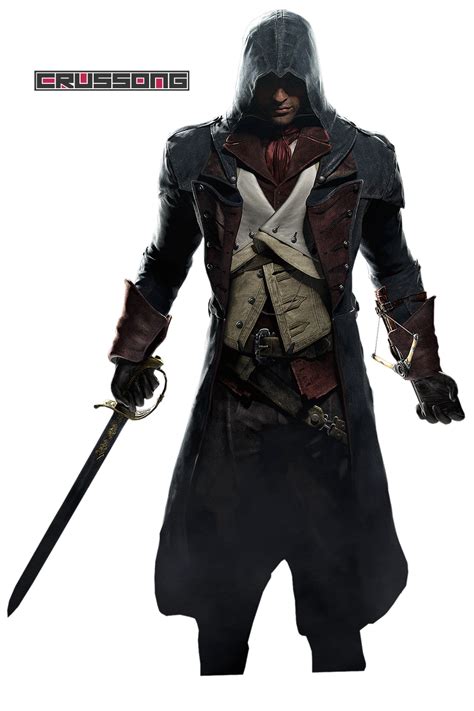 Assassins Creed Unity Arno Dorian Render By Crussong On Deviantart