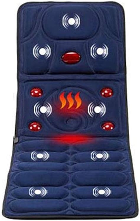 xhllx full body massager mat with heat for soothing body relief massages upper and lower back