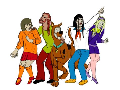 Scooby Dooby Dethklok Metalocalypse Cartoon Books Art Parody