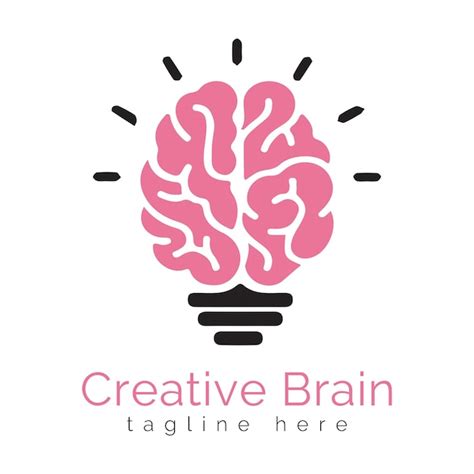 Premium Vector Creative Brain Logo