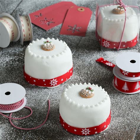 Mini Christmas Cakes Recipe Baking Mad