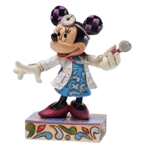 Jim Shore Disney Traditions Minnie Mouse Doctor Figurine Jacs Cave